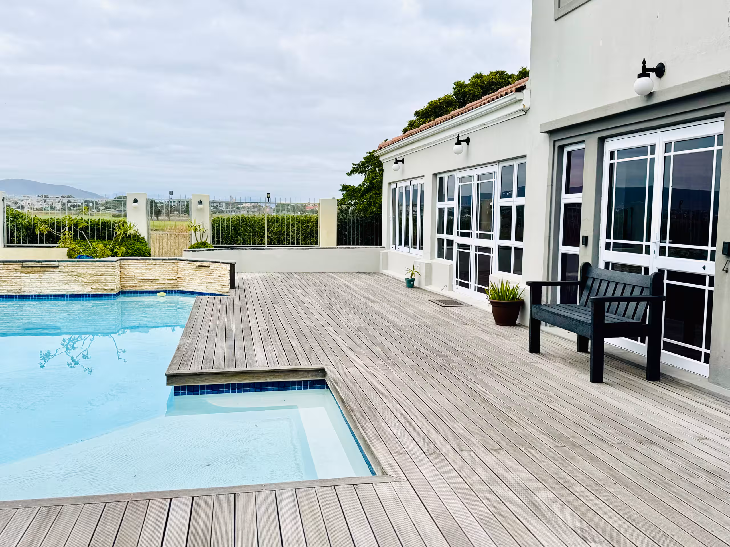 Cape Golf Villa pool deck